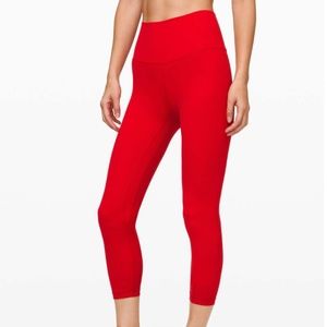 Lululemon Align Pant II 21" Dark Red